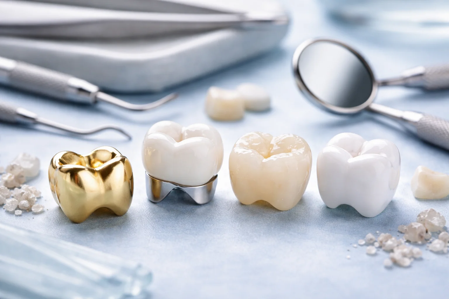 What Types of Dental Crowns Are There?